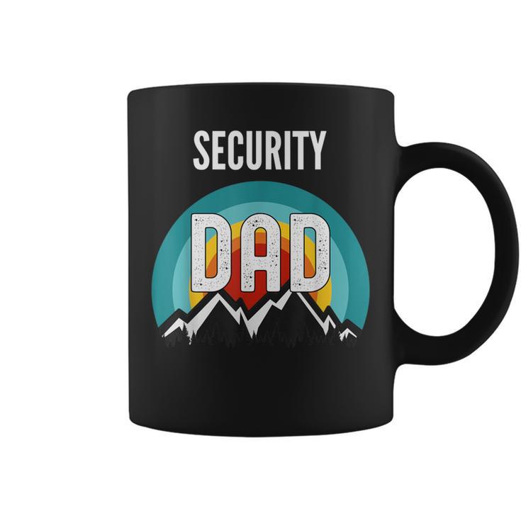 Security Guard Dad Fathers Day 2021 Coffee Mug