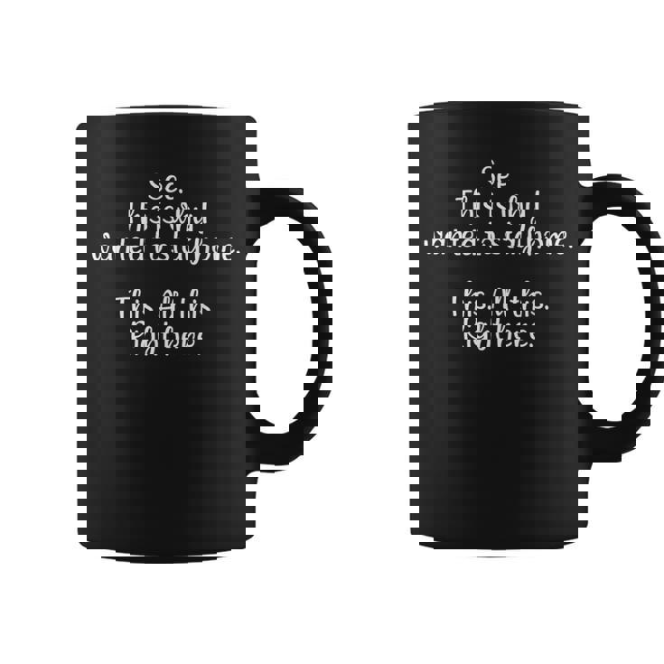 See This Is Why I Wanted To Stay Home This All This Right Coffee Mug