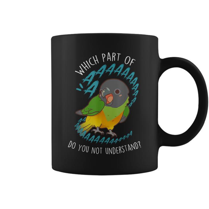 Senegal Parrot Aaaa Cute Pet Bird Mom Parrot Dad Coffee Mug