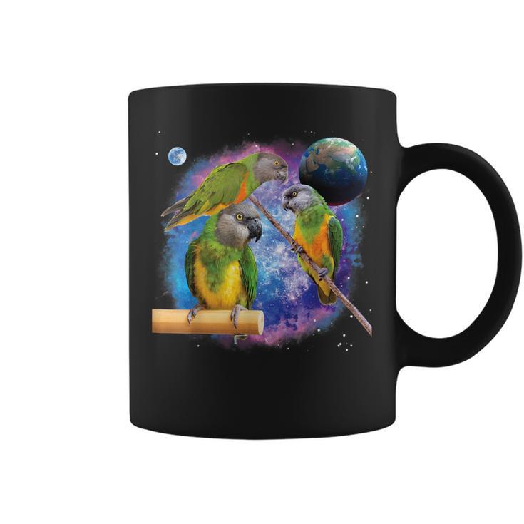 Senegal Parrots In Space Senegal Parrot Coffee Mug