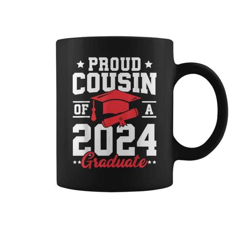 Senior 2024 Class Of 2024 Proud Cousin Of A 2024 Graduate Coffee Mug