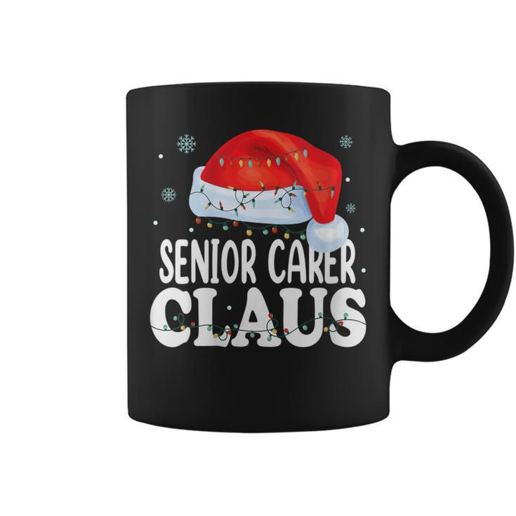 Senior Carer Santa Claus Christmas Matching Costume Coffee Mug