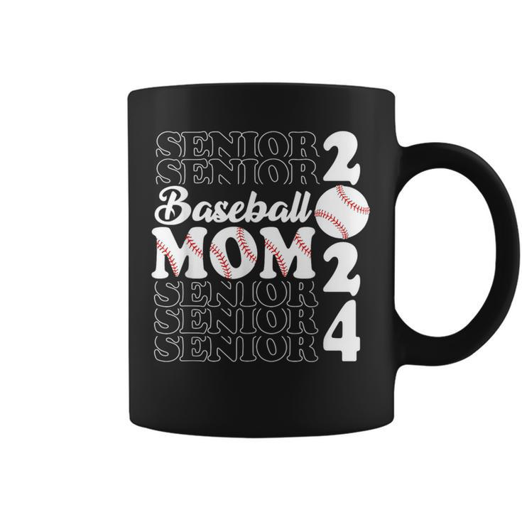 Senior Mom 2024 Baseball Class Of 2024 Graduation Coffee Mug