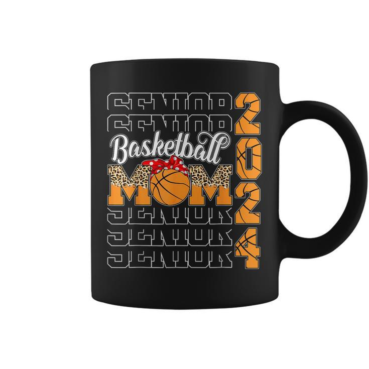 Senior Mom 2024 Basketball Class Of 2024 Graduation Coffee Mug