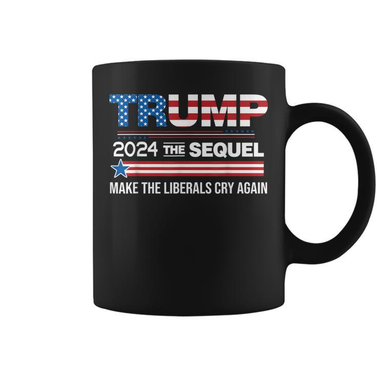 Sequel Make Liberals Cry Again Us Flag Coffee Mug