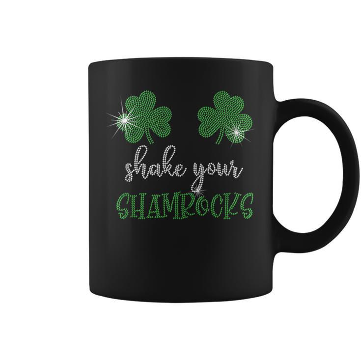 Shake Your Shamrocks Bling St Paddy's Day Coffee Mug