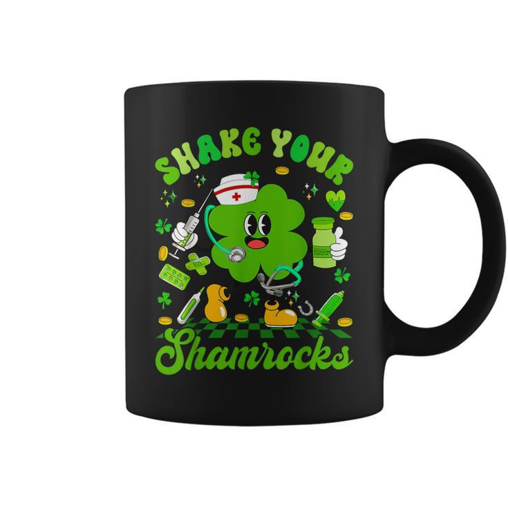 Shake Your Shamrocks Happy St Patrick’S Day Nurse Coffee Mug
