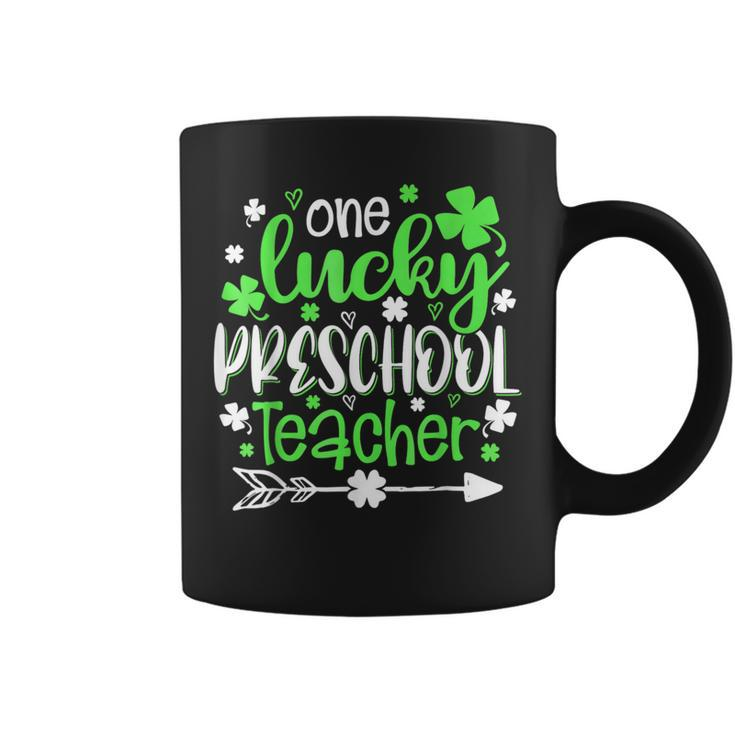 Shamrock One Lucky Preschool Teacher St Patrick's Day Coffee Mug