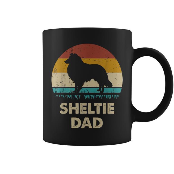 Sheltie Dad For Sheltie Dogintage Tassen