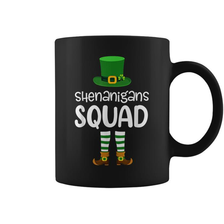 Shenanigan Squad Irish Leprechaun St Patrick's Day Coffee Mug