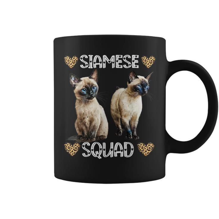Siamese Squad Siamese Cat Lover Mother's Day Coffee Mug