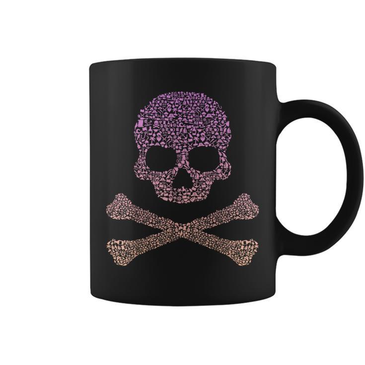 Silhouette Icon Pirate Skull & Crossbones Girls Pirate Coffee Mug