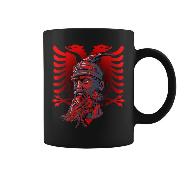 Skanderbeg Albanian National Hero Eagle Kosovo Albaner Tassen