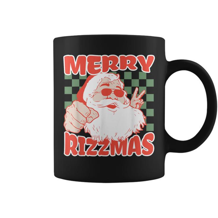Skater Christmas Rizz Meme Merry Rizzmas For Skater Girl Coffee Mug