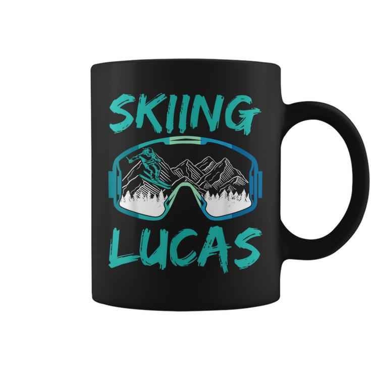 Skiing Lucas Winter Sports Ski Skier Hobby Coffee Mug