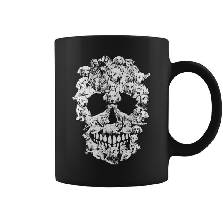 Skull Labrador Dog Dog Lovers Coffee Mug