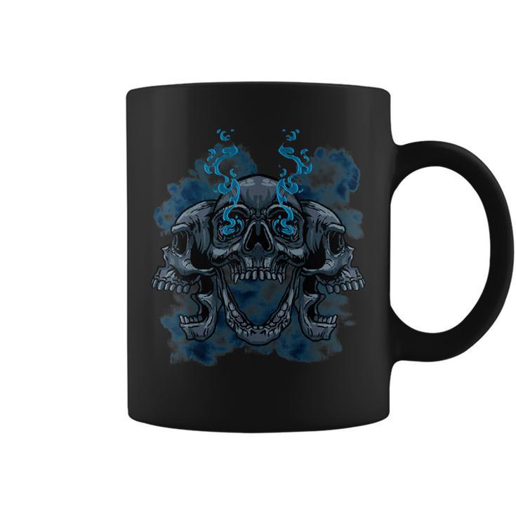 Skull Skeleton Dead Head Bones Death Cool Skulls Idea Coffee Mug