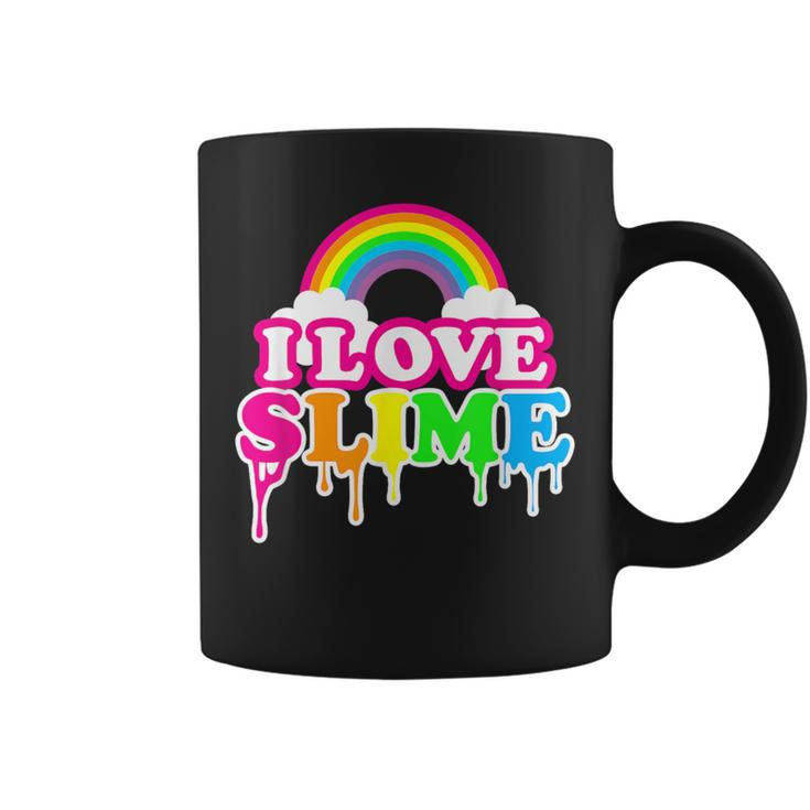 Slime For Girls I Love Slime T Rainbow Women Coffee Mug