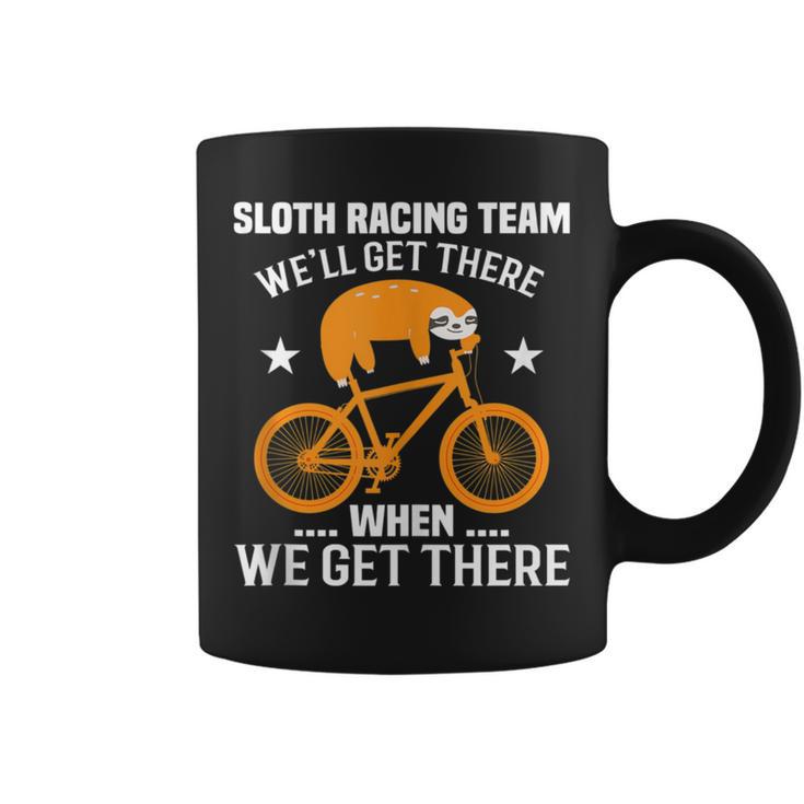 Sloth Racing Team Mtb Cycling Coffee Mug