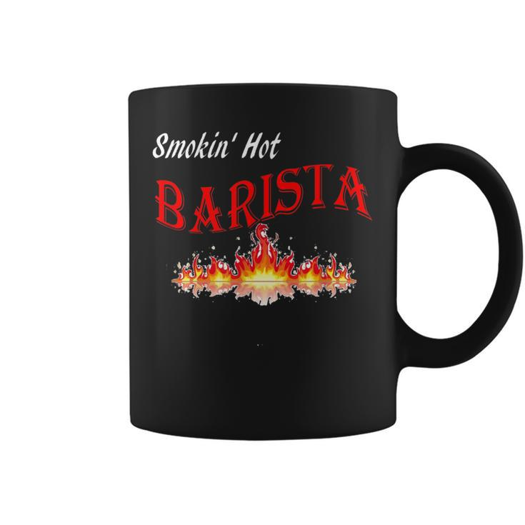 Smokin' Hot Barista Coffee Mug