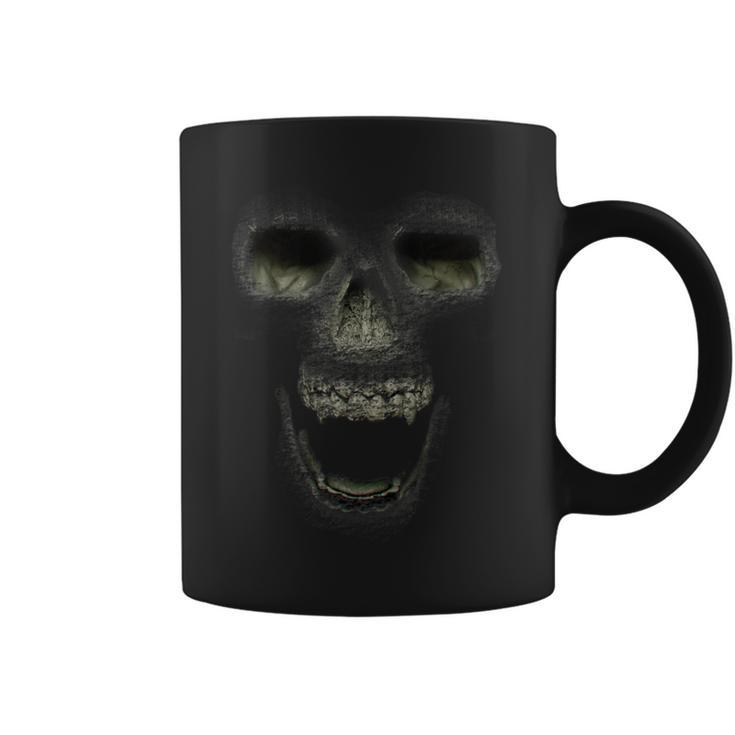Smoky Skull Laughing Coffee Mug