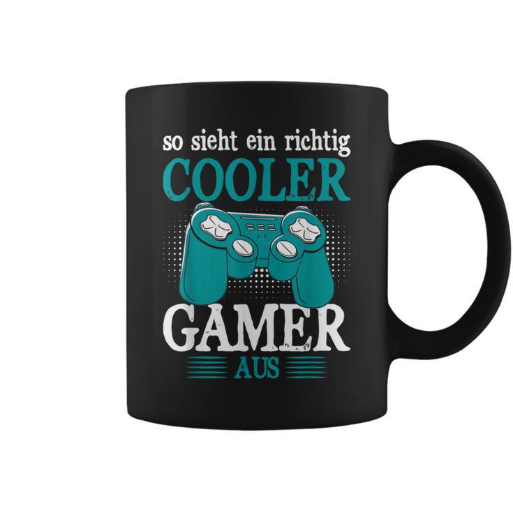 So Sieht Ein Richtig Cooler Gamer Aus Zocker Boys' Tassen