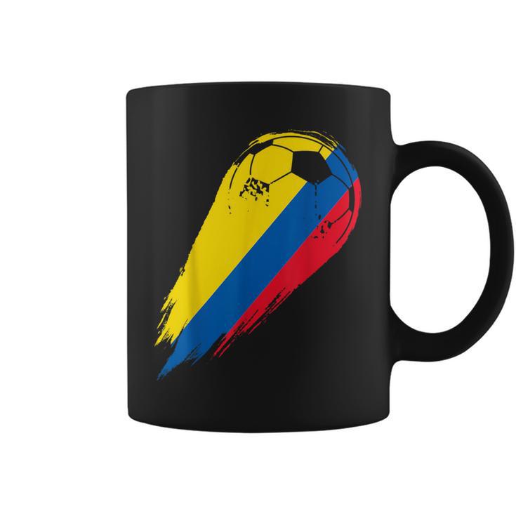 Soccer Player Of Pride Colombia Coffee Mug