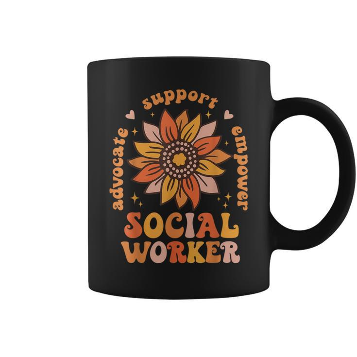 Social Worker Advocate Support Empower Social Worker Coffee Mug