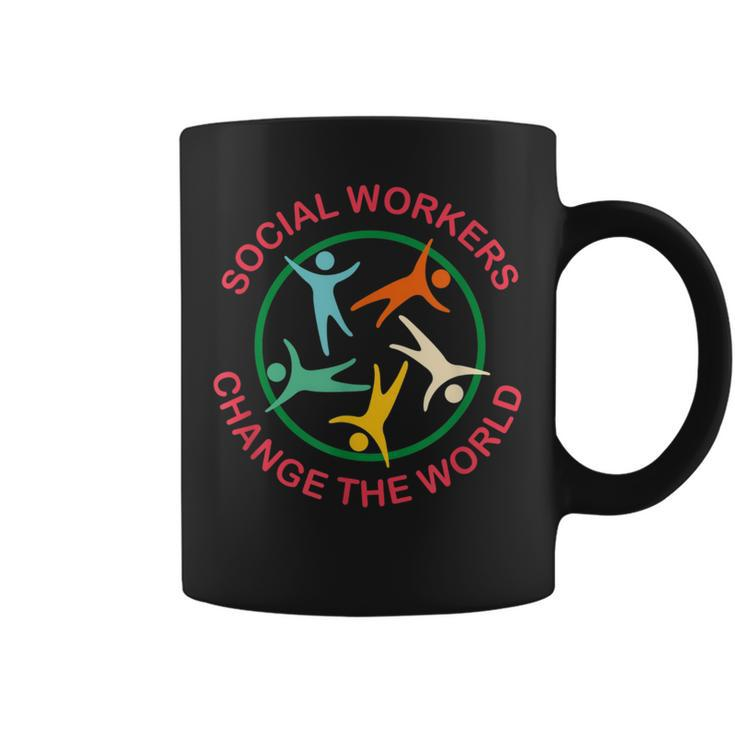 Social Workers Change The World Coffee Mug