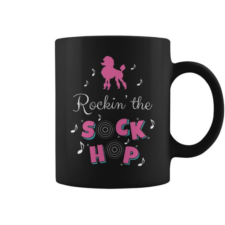 Sock Hop Costume Pink Poodle Coffee Mug