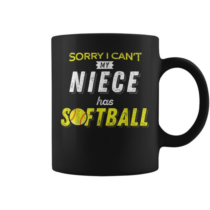 Softball Aunt For Women Softball Uncle Coffee Mug