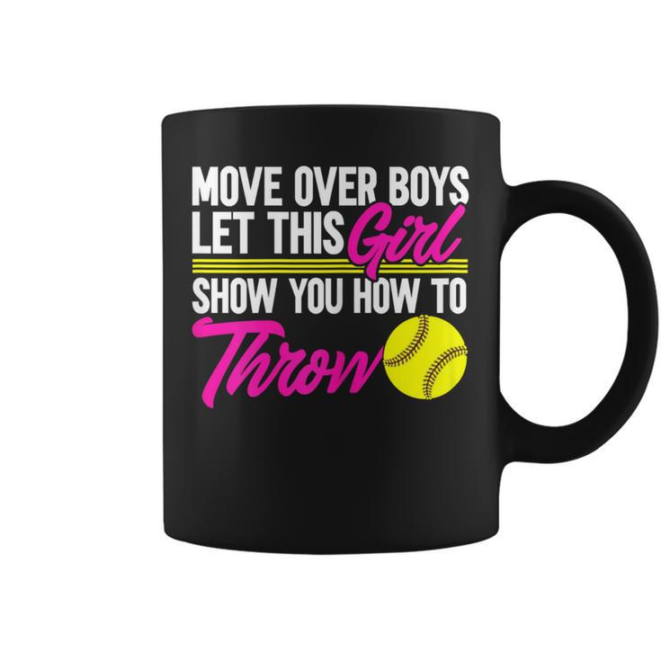 Softball Let This Girl Show You How To Throw Coffee Mug