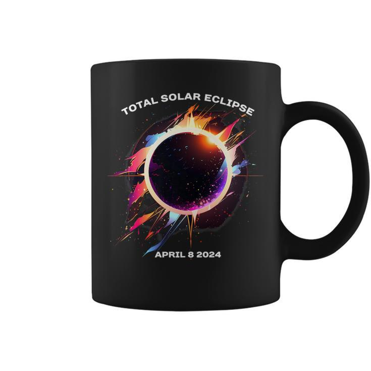 Solar Eclipse 2024 4824 Totality Event Watching Souvenir Coffee Mug