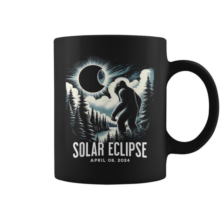 Solar Eclipse 2024 Bigfoot Coffee Mug