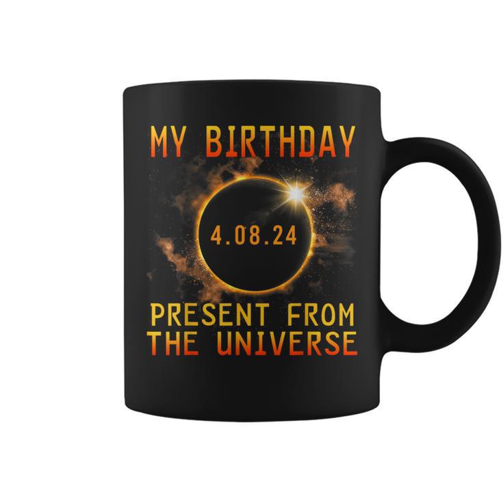 Solar Eclipse 2024 Birthday Present 4824 Totality Universe Coffee Mug