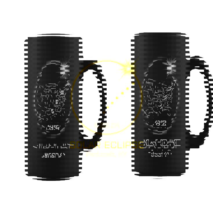 Solar Eclipse 2024 Paducah Ky Kentucky Totality Eclipse Coffee Mug