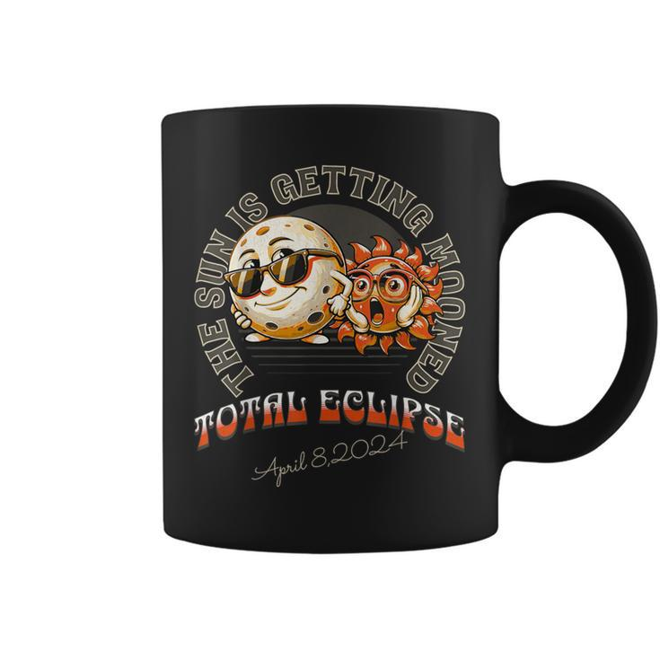 Solar Eclipse Chase April 2024 Sun Is Getting Mooned Coffee Mug