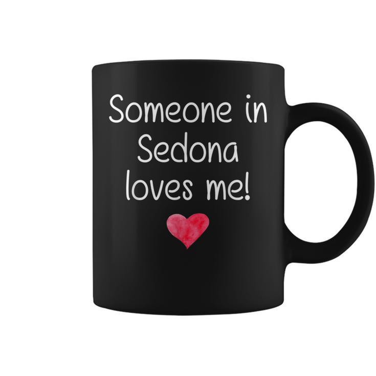 Someone In Sedona Az Arizona Loves Me City Home Roots Coffee Mug