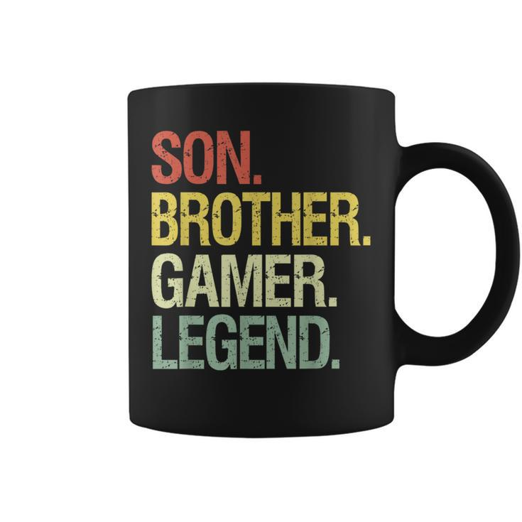 Son Brother Gamer Legend Gaming For Nage Boys Coffee Mug