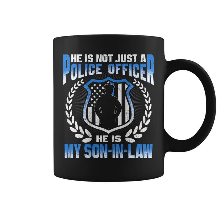 My Son-In-Law Is A Police Officer Proud Police Parent-In-Law Coffee Mug