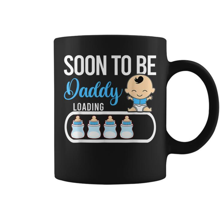 Soon To Be Daddy Boy Pregnancy Announcement Dad Father Men Coffee Mug