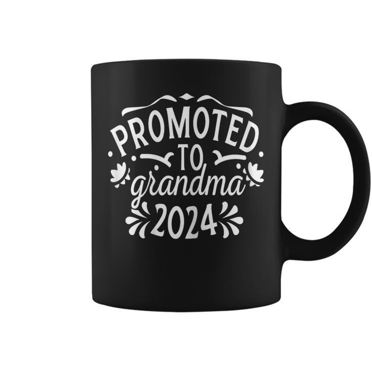 Soon To Be Grandma 2024 New Grandma Promoted To Grandma Coffee Mug
