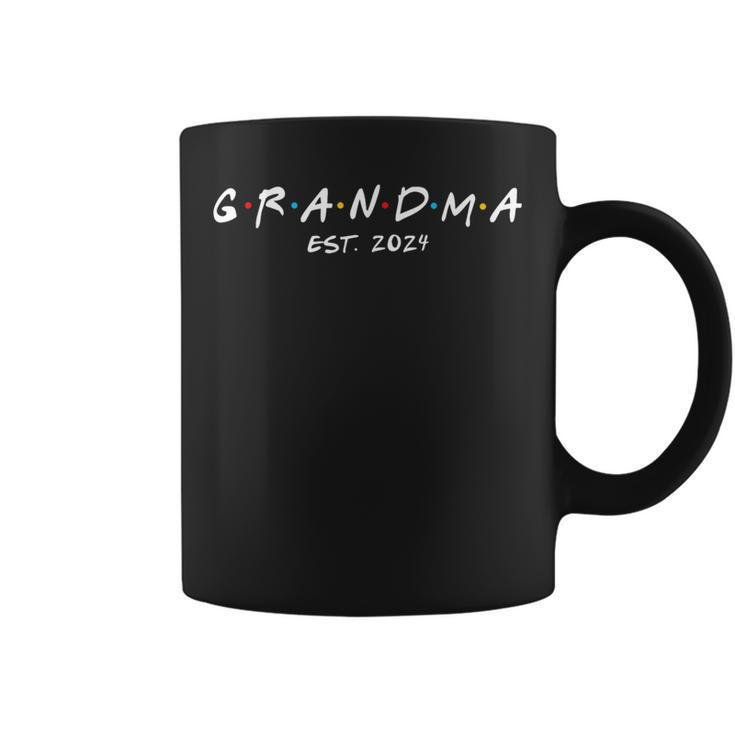 Soon To Be Grandma 2024 Promoted To Grandma Est 2024 Coffee Mug