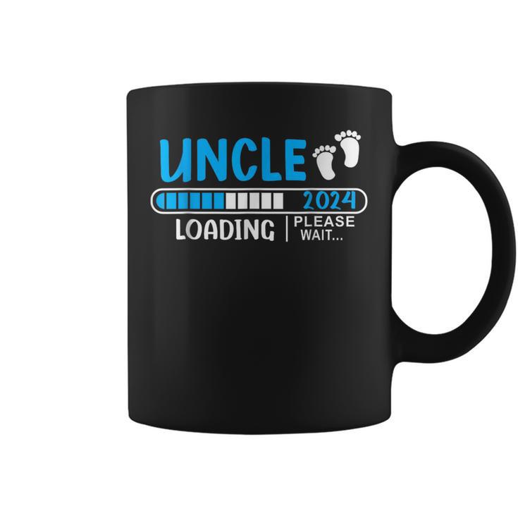 Soon To Be Uncle 2024 Uncle Loading 2024 New Uncle 2023 Coffee Mug