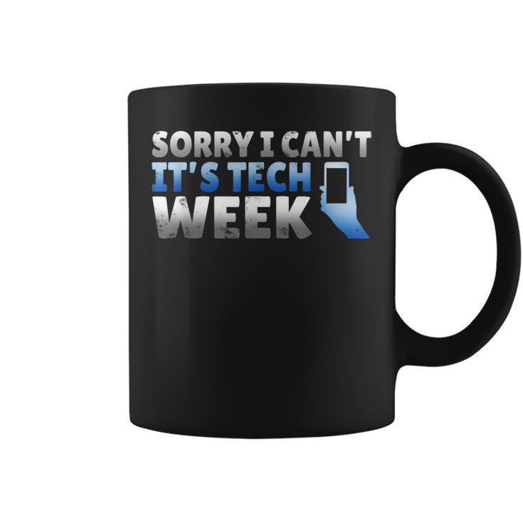 Sorry I Can't It's Tech Week Theatre Musical Crew T Coffee Mug