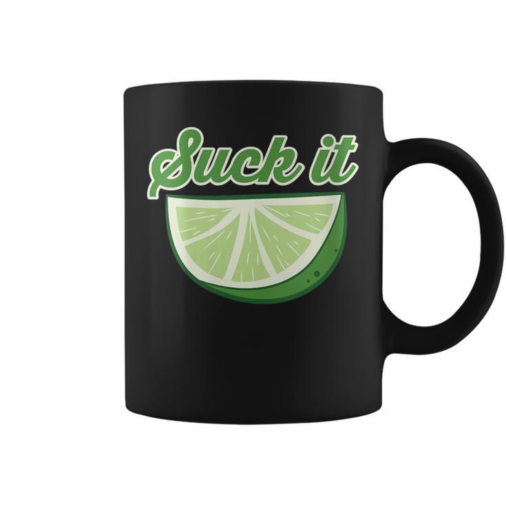 Sour Lime Suck It Citrus Lime Coffee Mug