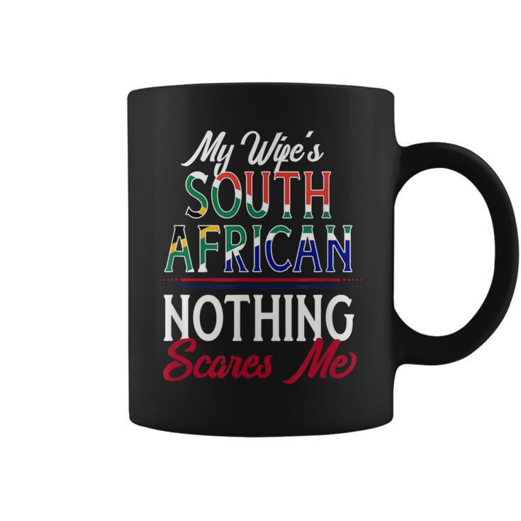 South African Wife South Africa Husband Anniversary Wedding Coffee Mug