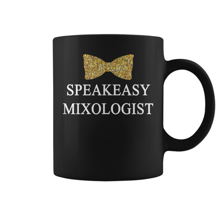 Speakeasy Mixologist 1920S Speakeasy Bartender Bow Tie Coffee Mug