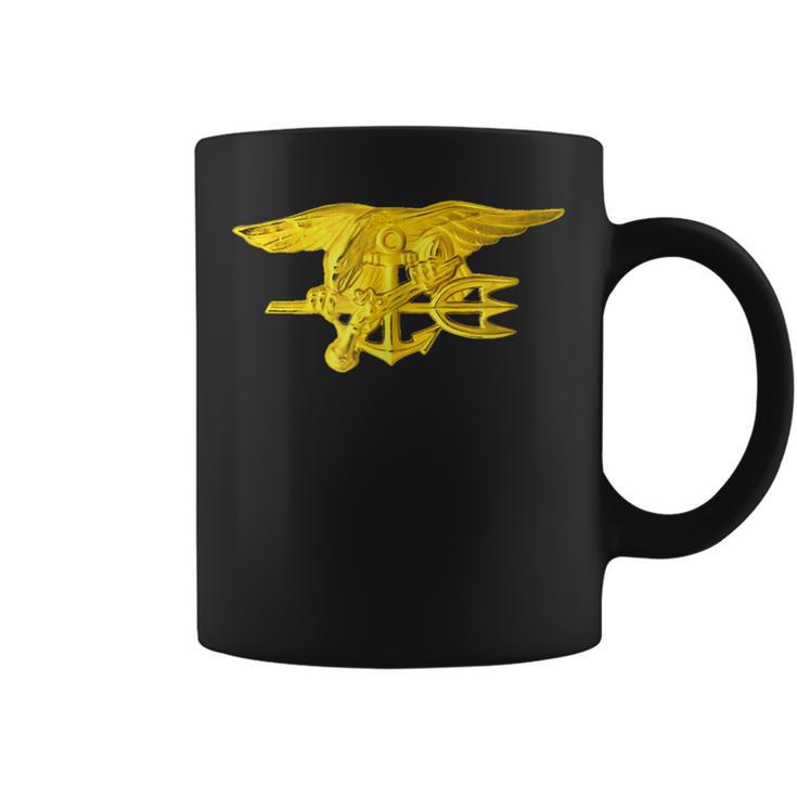 Special Warfare Navy Seal Trident Military Veteran Coffee Mug