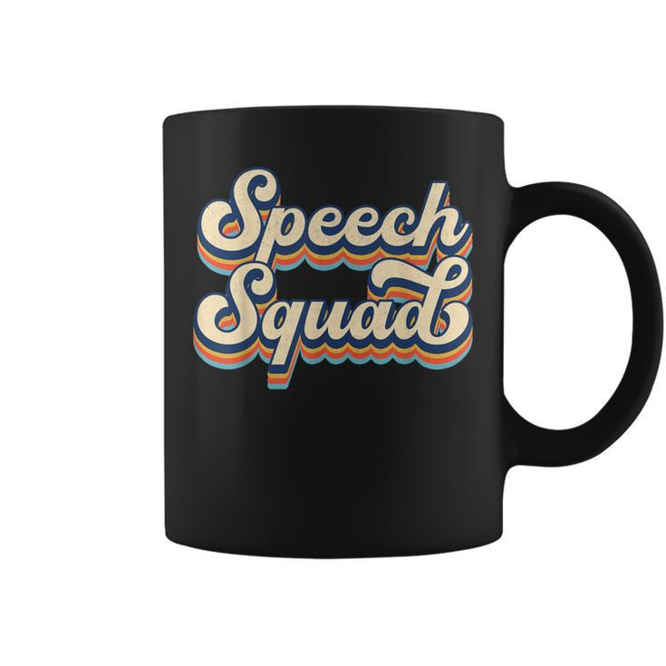 Speech Squad Slp Speech Language Pathologist Speech Therapy Coffee Mug